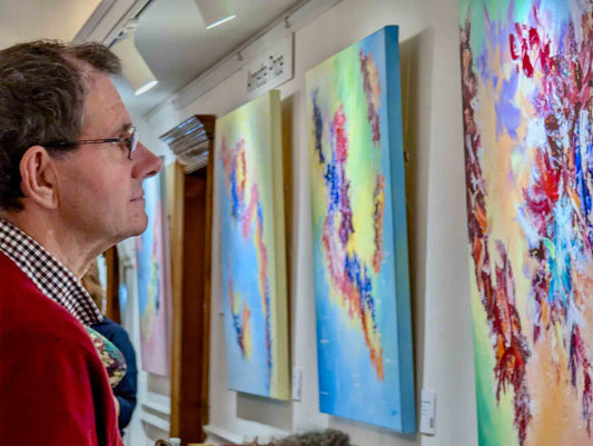 The Elemental Art Exhibition Private View: An Evening I'll Never Forget