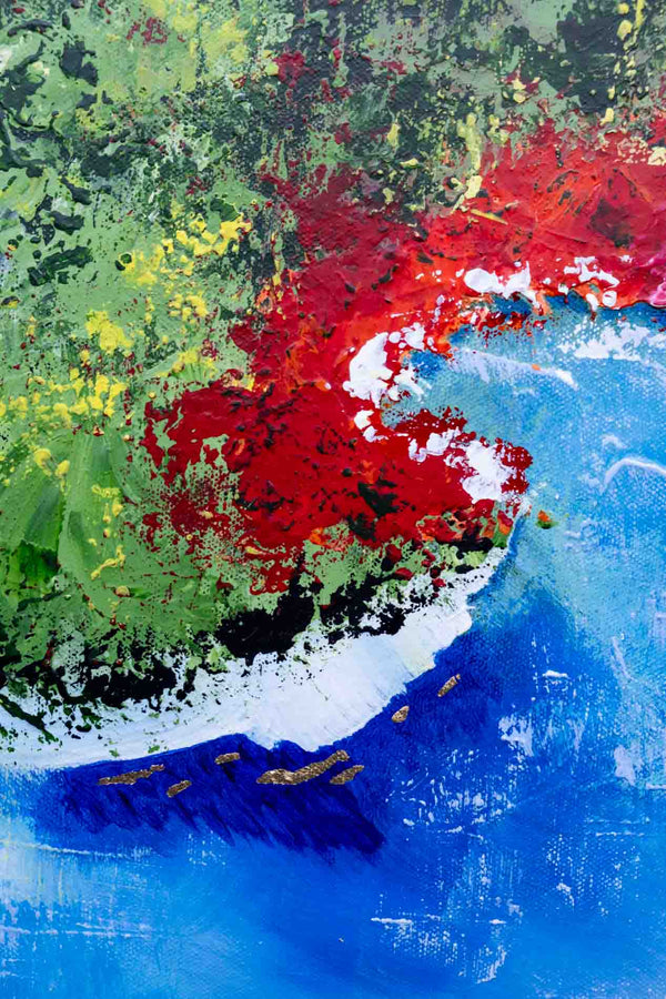 A Path Cut by Time and Rain