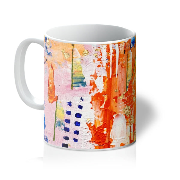 Electric Sunburst Mug - Annette Price Art