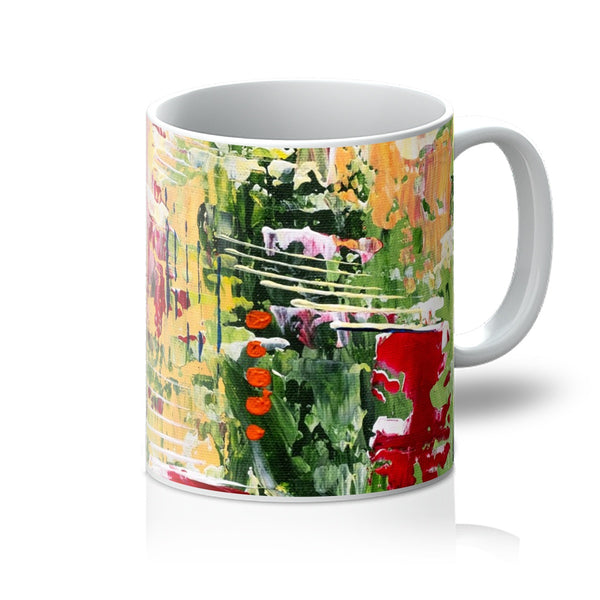The Rambling Rose Garden Mug - Annette Price Art