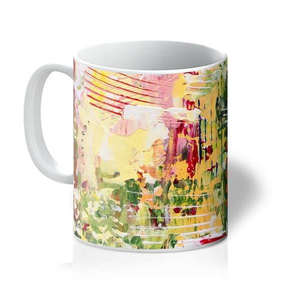 The Rambling Rose Garden Mug - Annette Price Art